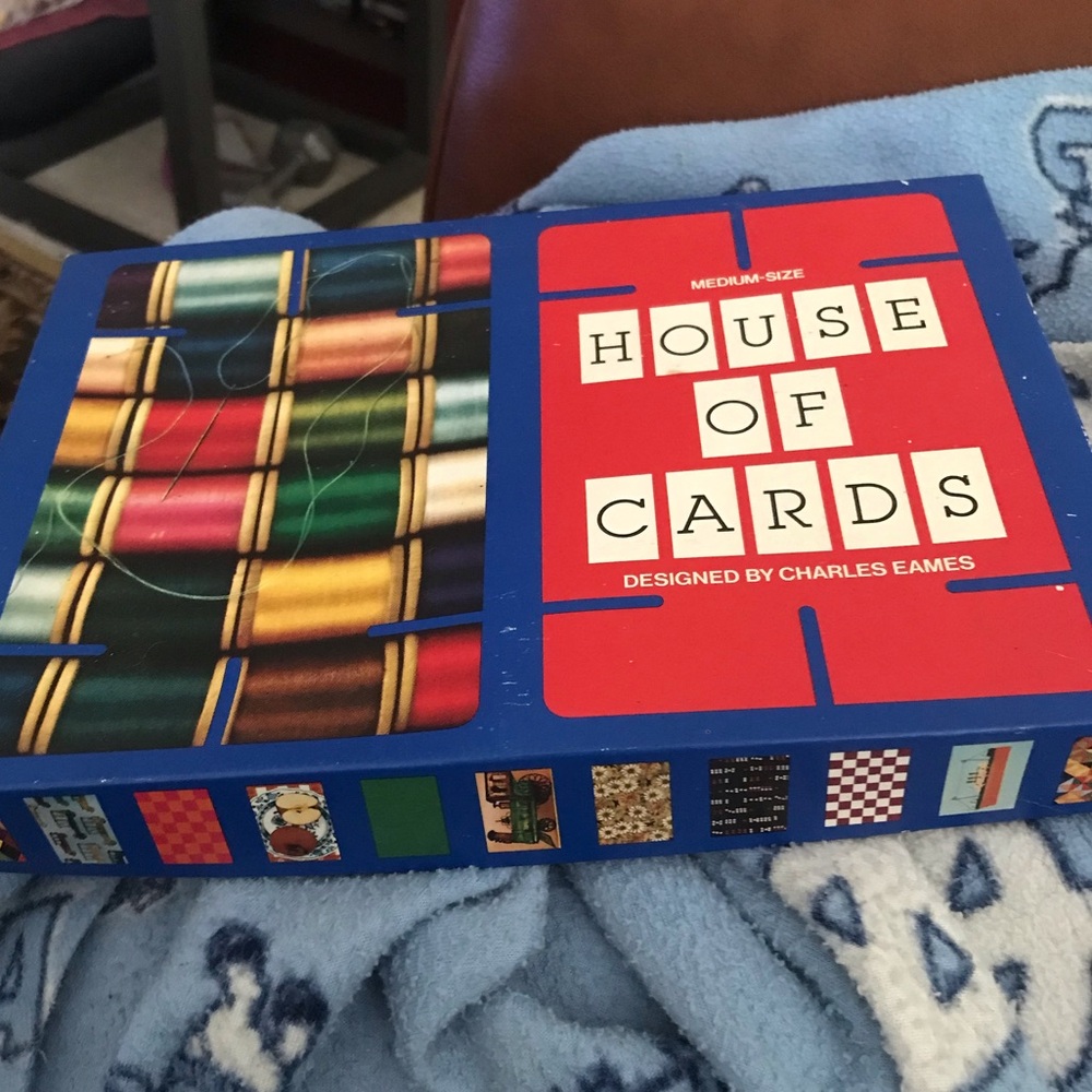 Charles Eames …House of Cards by Charles Eames complete set